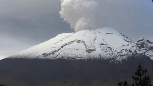 Retiran alerta por ceniza en CDMX tras actividad del Popocatépetl