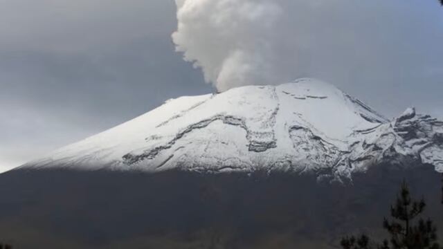 Volcán Popocatépetl el 27 de mayo