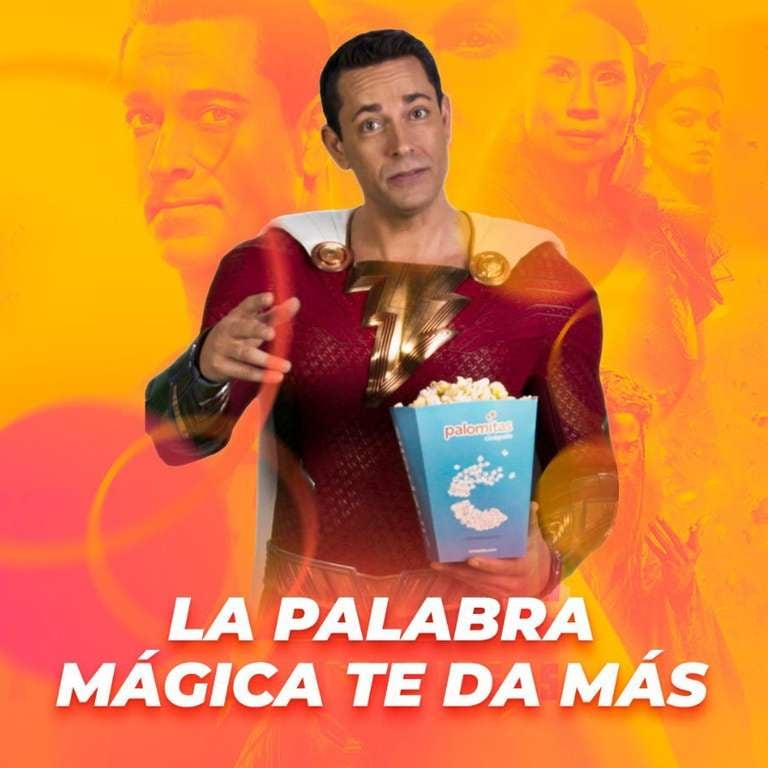 Shazam tiene un combo en Cinépolis, por el mismo precio te lo agrandan