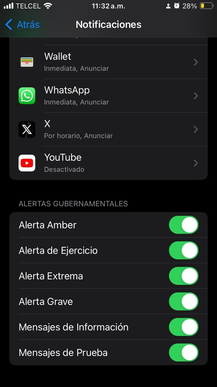 Mensaje de alerta sísmica por Simulacro Nacional 2024