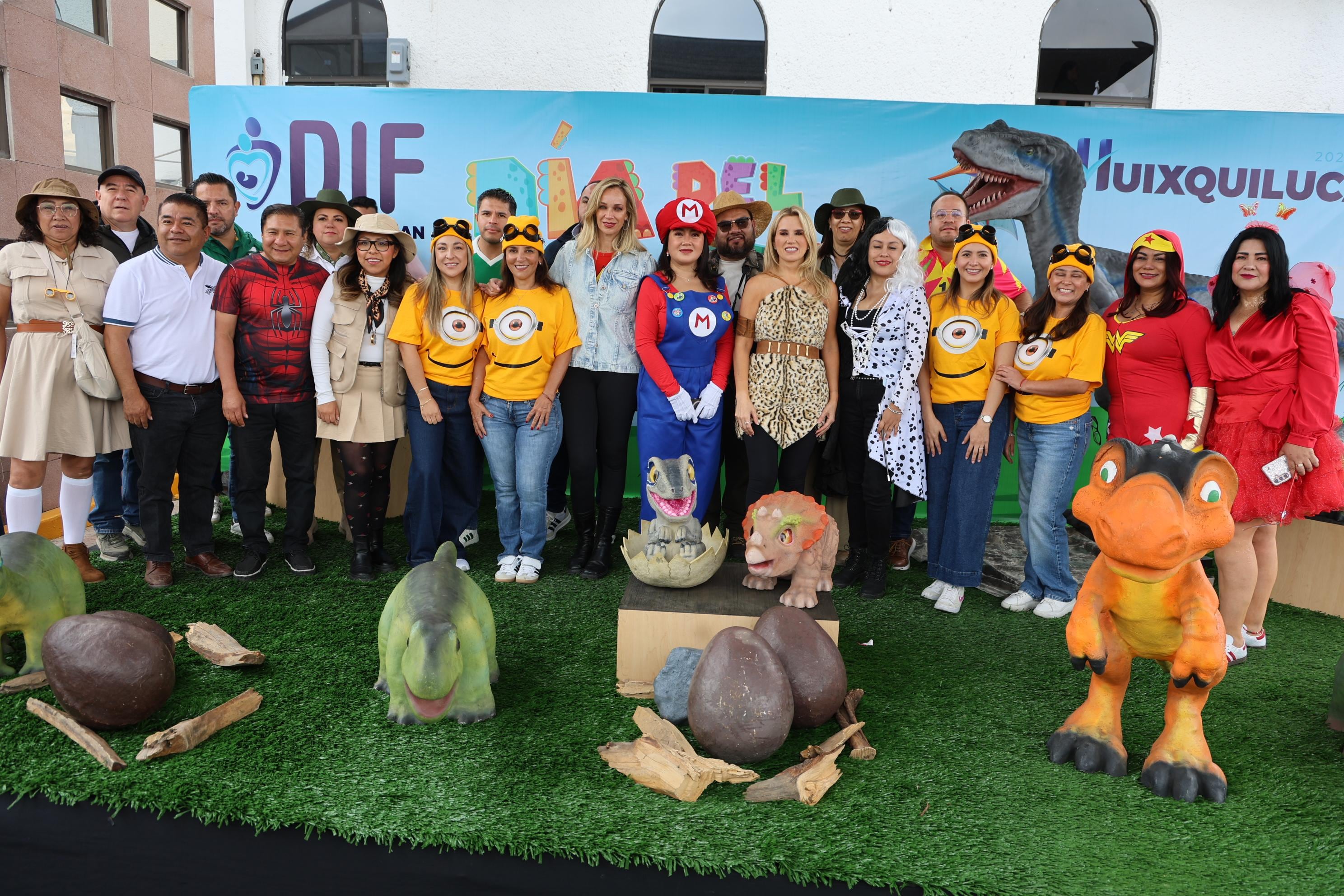 Más de 100 atracciones marcaron el Día del Niño en Huixquilucan