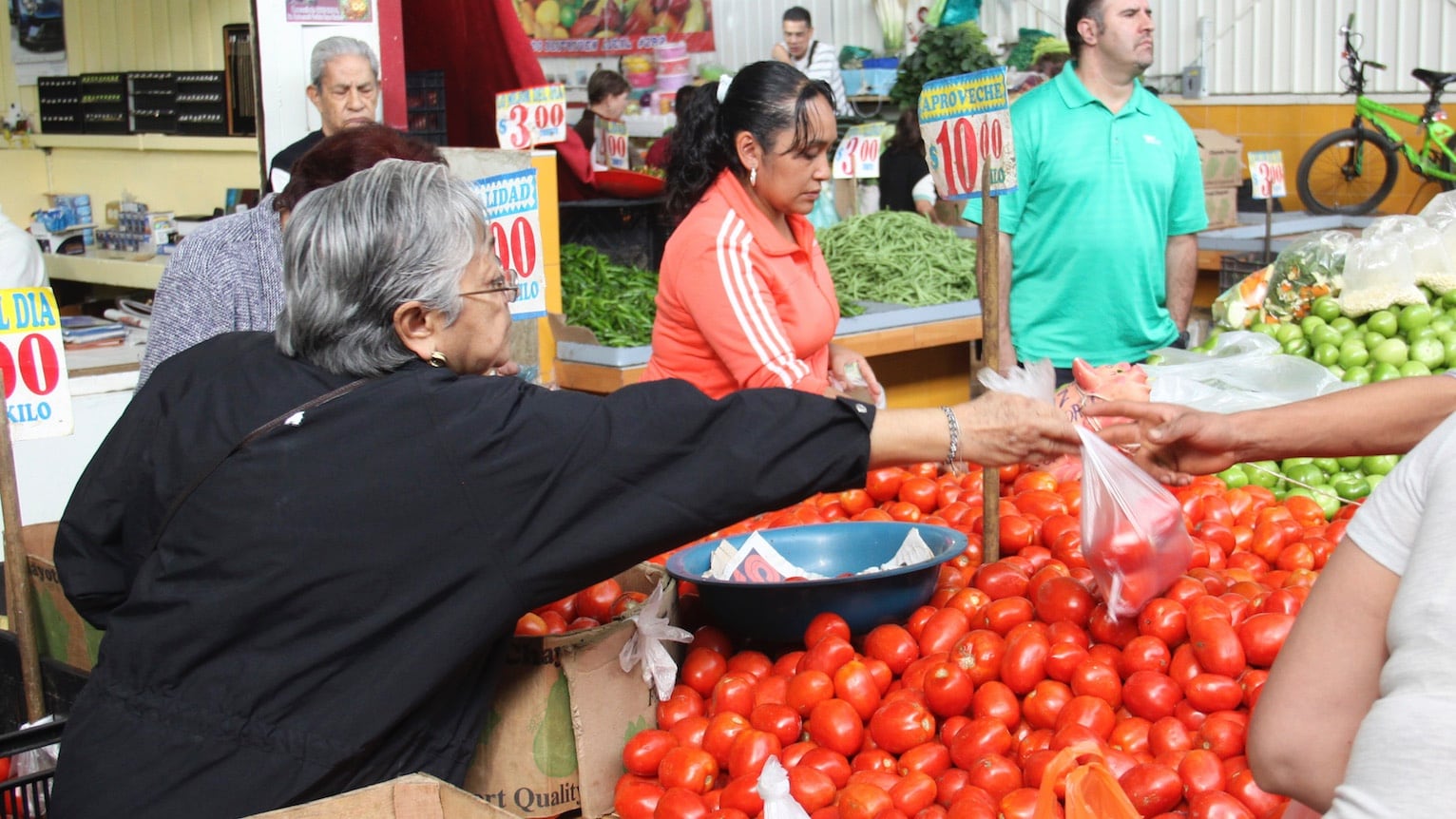 Canasta básica. Cada vez menos accesible.