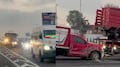 Volcadura paraliza el acceso al AIFA por el Circuito Exterior Mexiquense
