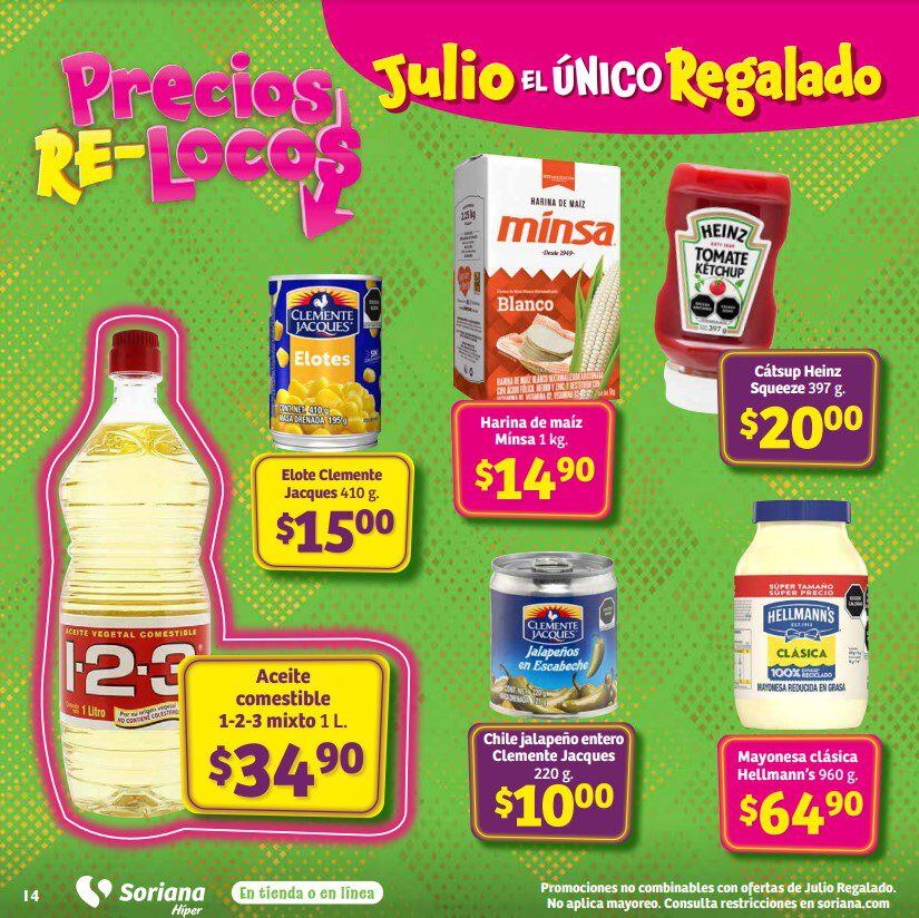 Ofertas Julio Regalado Soriana 30 de mayo a 5 de junio 2024