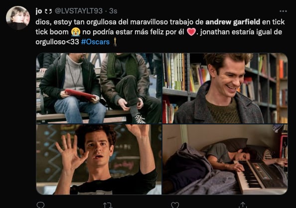 Andrew Garfield es nominado al Óscar 2022 y en redes celebran