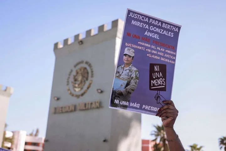 Bertha Mireya González: exigen justicia por su muerte en cuartel militar de Mexicali