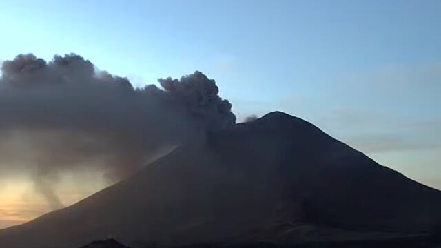 Volcán Popocatépetl el 15 de marzo