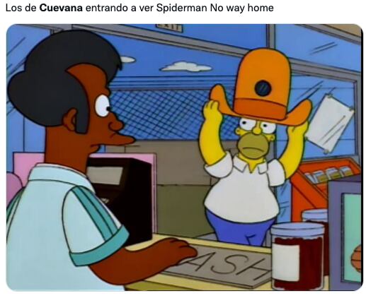 usuarios festejan llegada de 'Spider-Man: No Way Home' a Cuevana