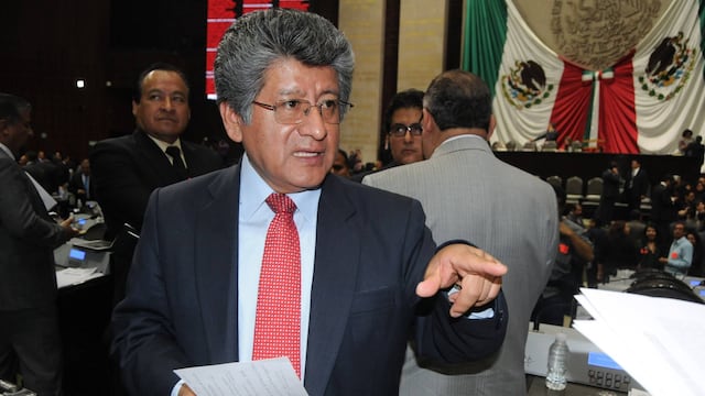 El coordinador parlamentario del PRD en San Lázaro, Francisco Martínez Neri.
