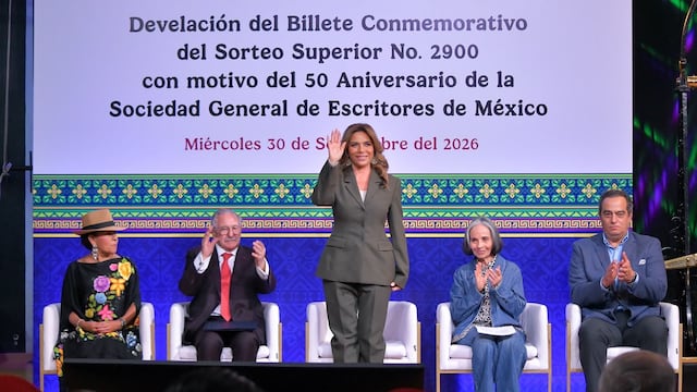 SOGEM celebra 50 años con billete conmemorativo de Lotería Nacional