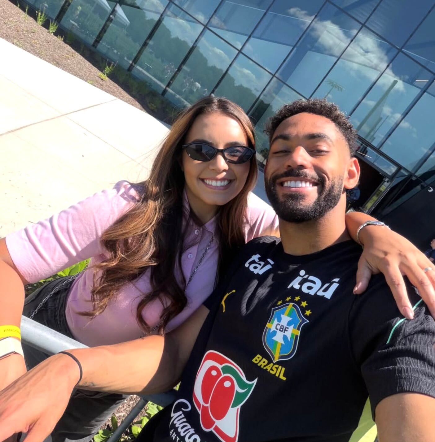 Matheus Cunha y Gabriela Nogueira