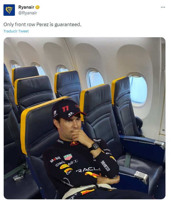 Se burlan de Checo Pérez