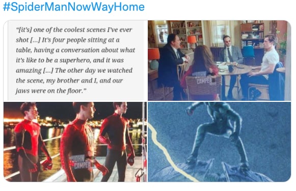 Supuestas filtraciones de Spider-Man: No Way Home