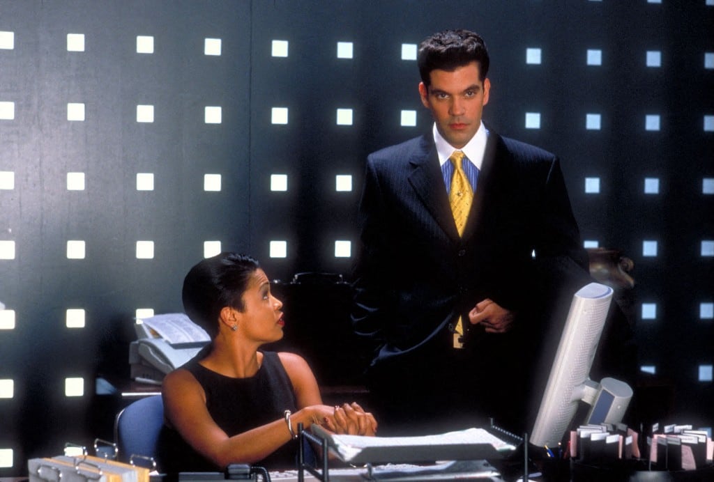 Nia Long y Nicky Katt.