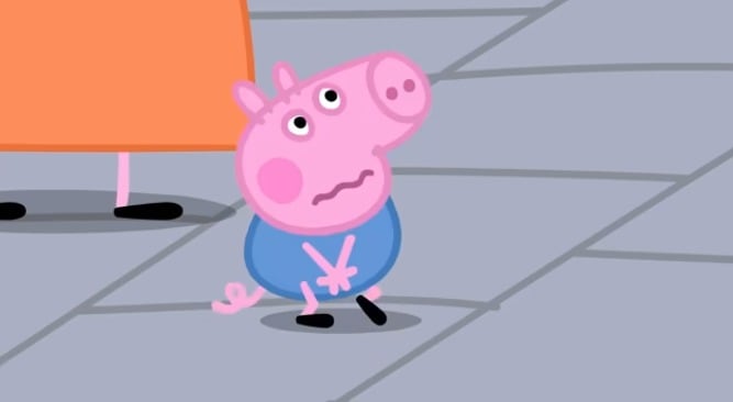 Capítulo Peppa Pig va al baño sofisticado por Día Mundial del Retrete