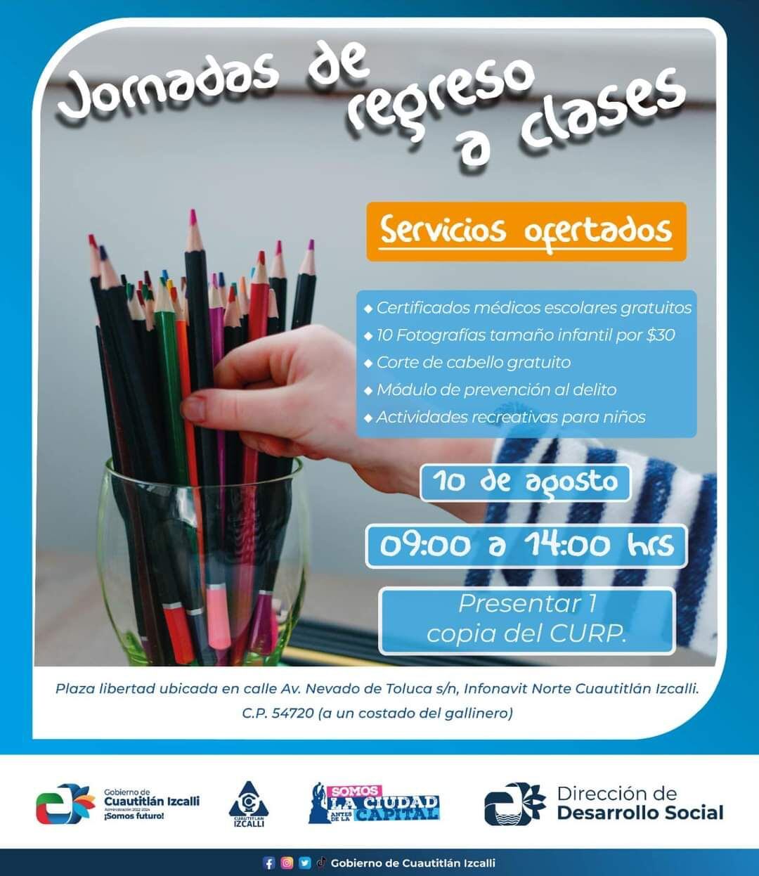 Karla Fiesco invita a las jornadas de regreso a clases