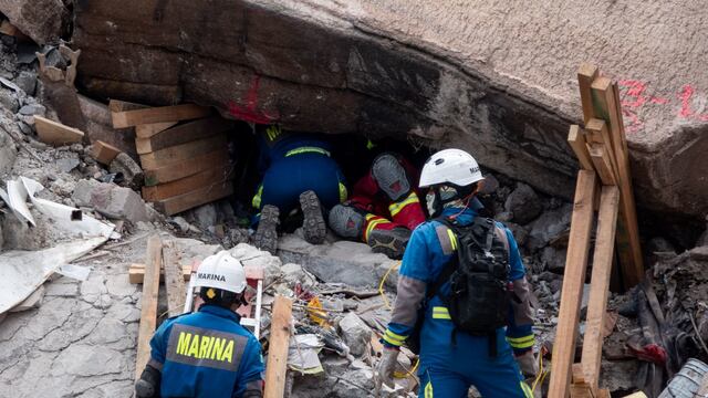 Rescate en el Cerro del Chiquihuite