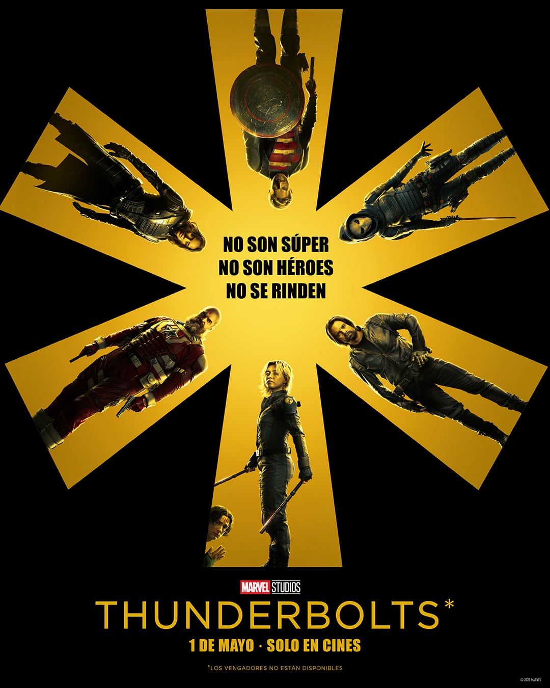 Póster de Thunderbolts*.