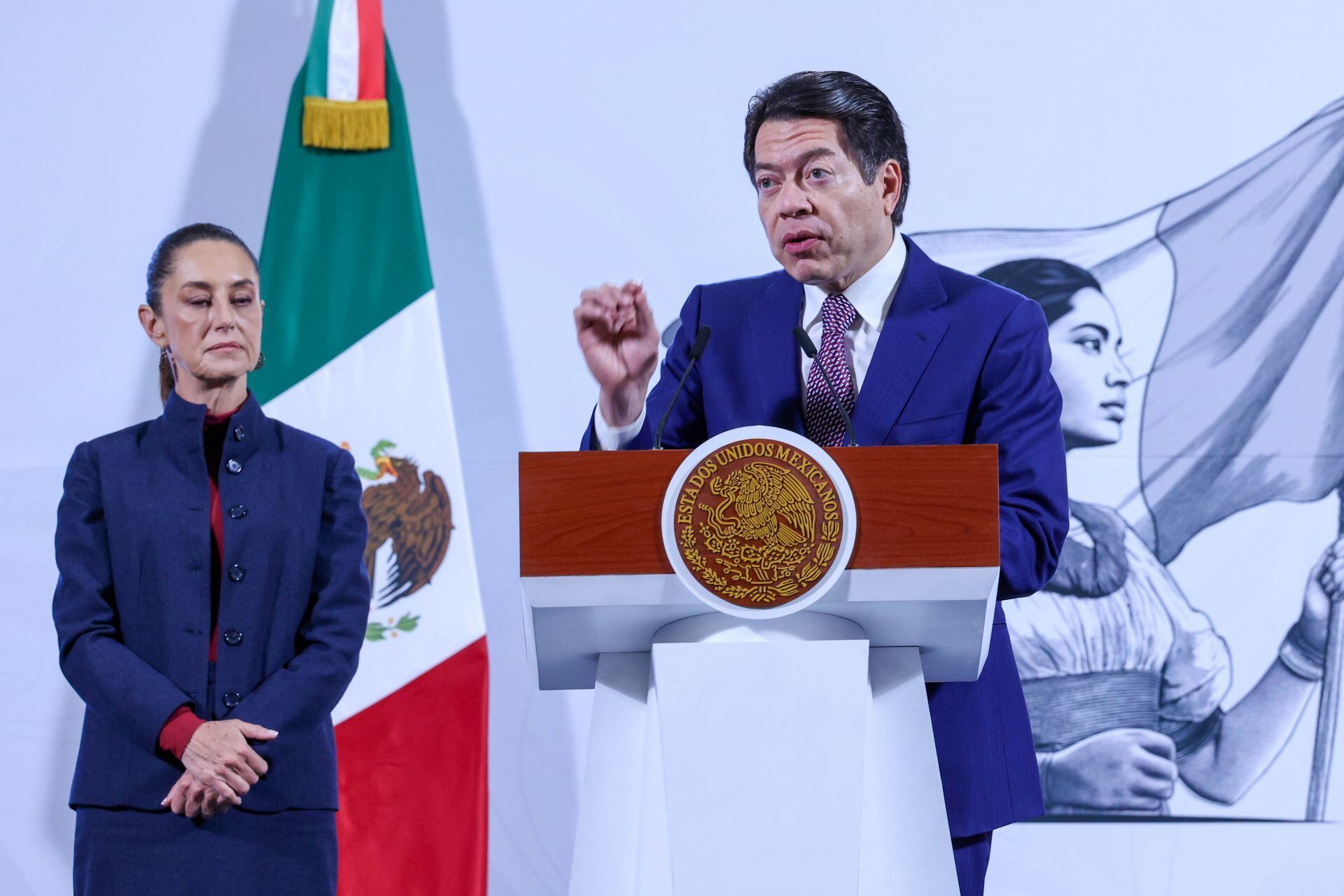 Mario Delgado, titular de la SEP, fue cuestionado sobre el Caso Fátima