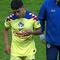 Alejandro Zendejas rompe en llanto tras salir lesionado en el partido contra Club León