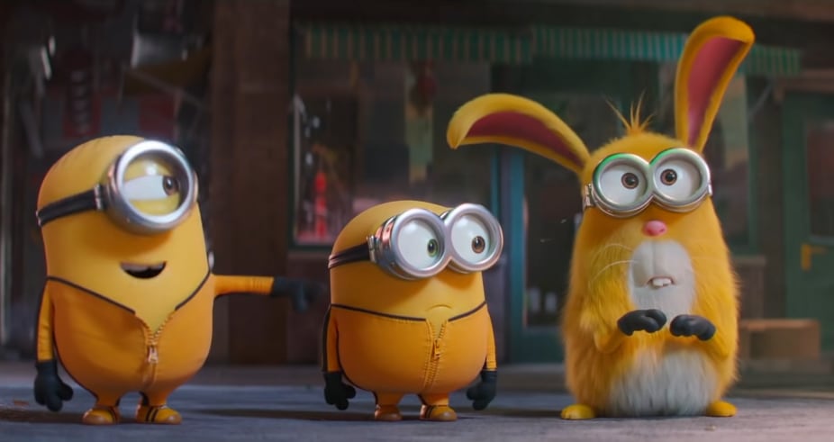 Escena de Minions: Nace un Villano