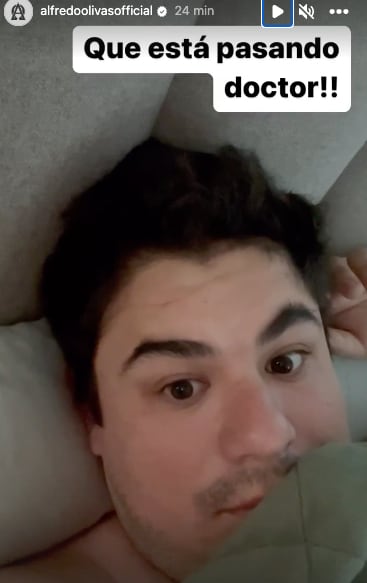 Alfredo Olivas estaba dormido, nadie lo secuestró