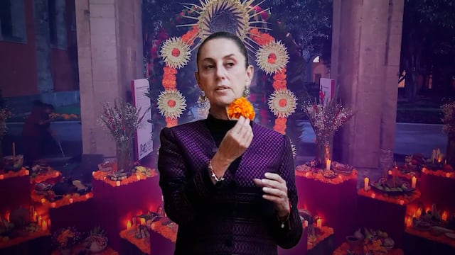 Ofrenda de Día de Muertos de Claudia Sheinbaum
