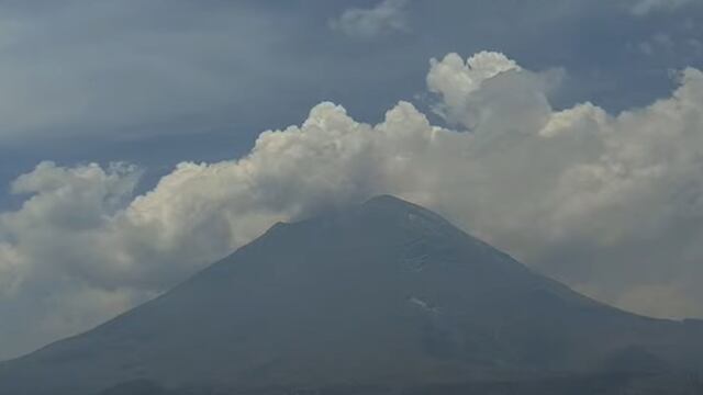 Volcán Popocatépetl el 7 de mayo