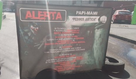 vecinos de Peñón de los Baños realizan un bloqueo por denuncia de abuso sexual en un kínder