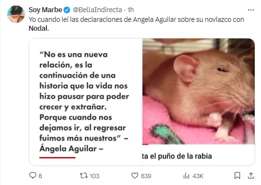 Memes de Ángela Aguilar y Christian Nodal