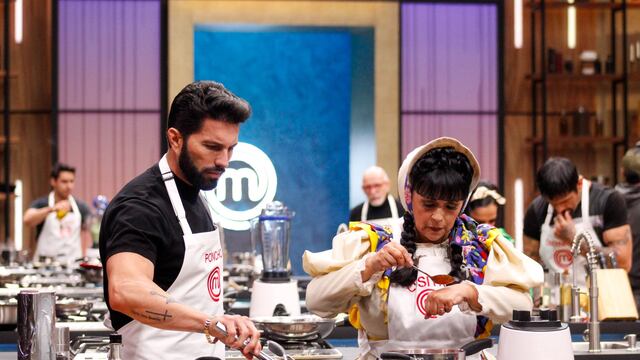 Poncho de Nigris y Cositas en MasterChef Celebrity 2023