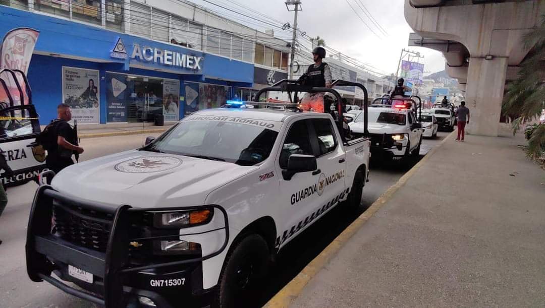 Balacera en central de autobuses de Acapulco