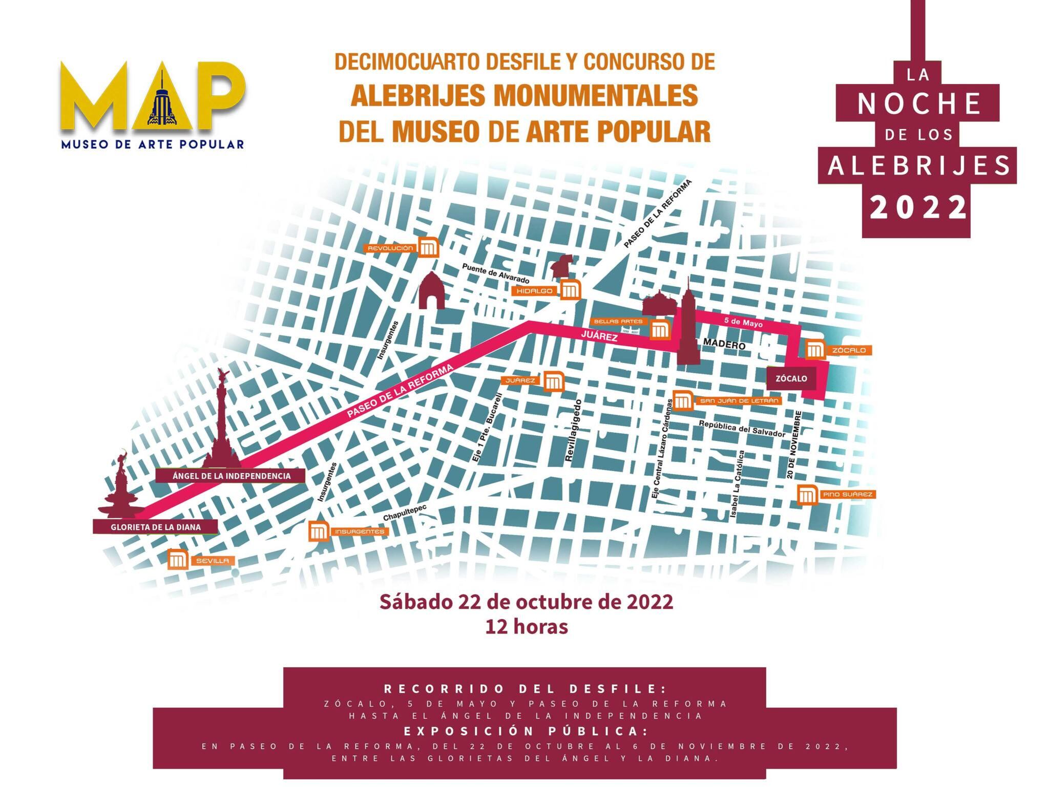 Desfile de alebrijes 2022: ruta, cuándo inicia y calles cerradas