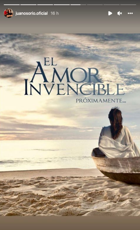Juan Osorio revela imagen de 'Amor Invencible'.