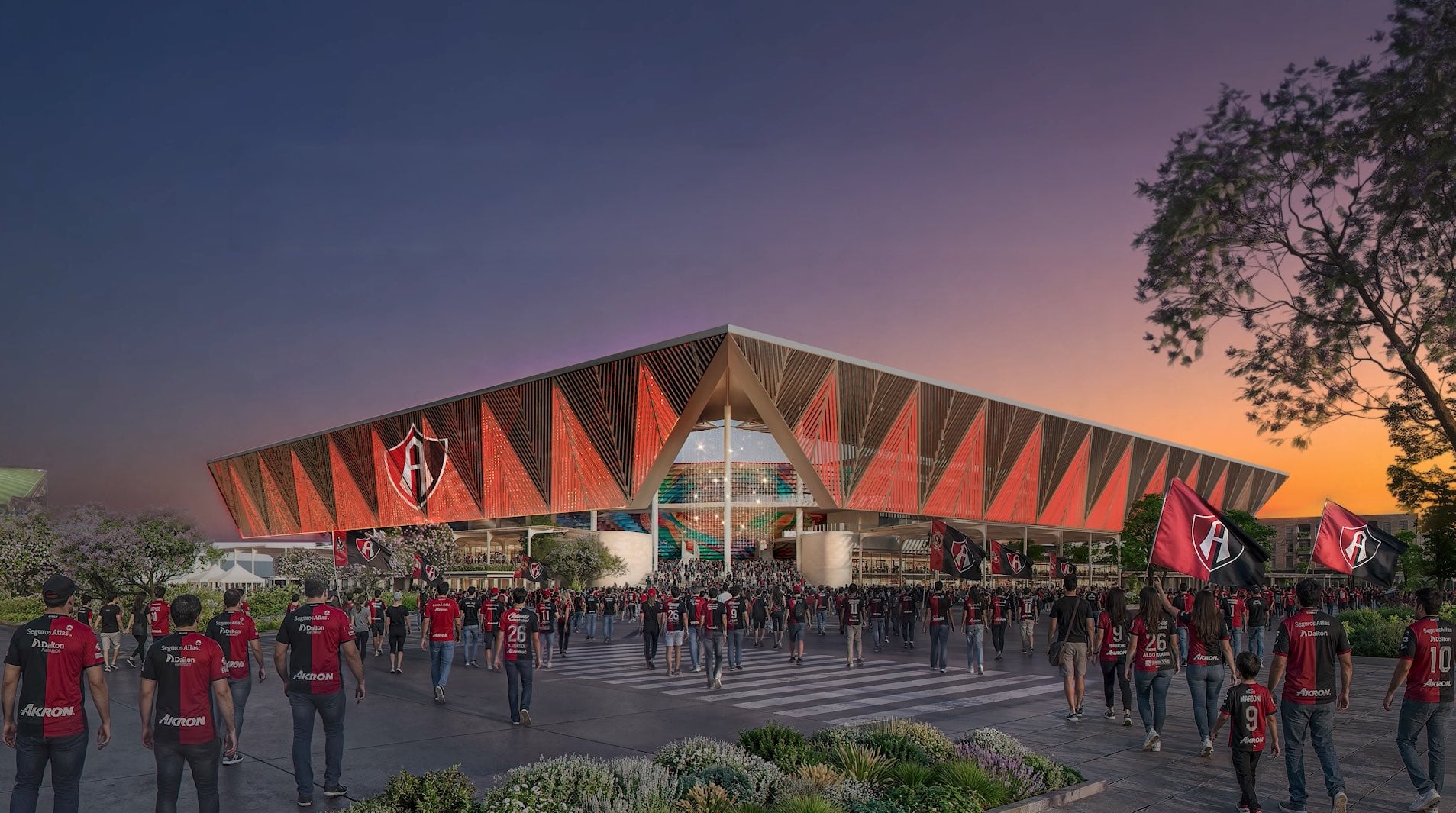 Nuevo estadio de Atlas