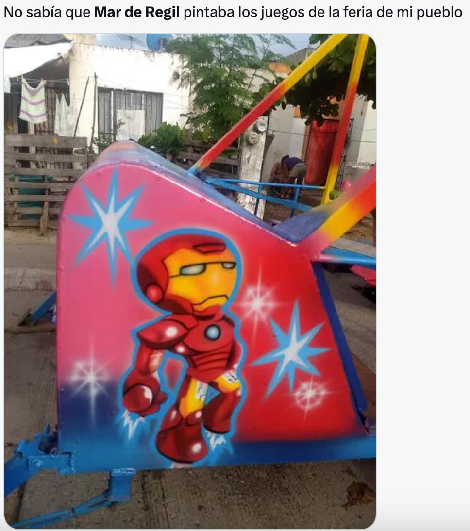 Pinturas de Mar de Regil protagonizan memes en redes sociales