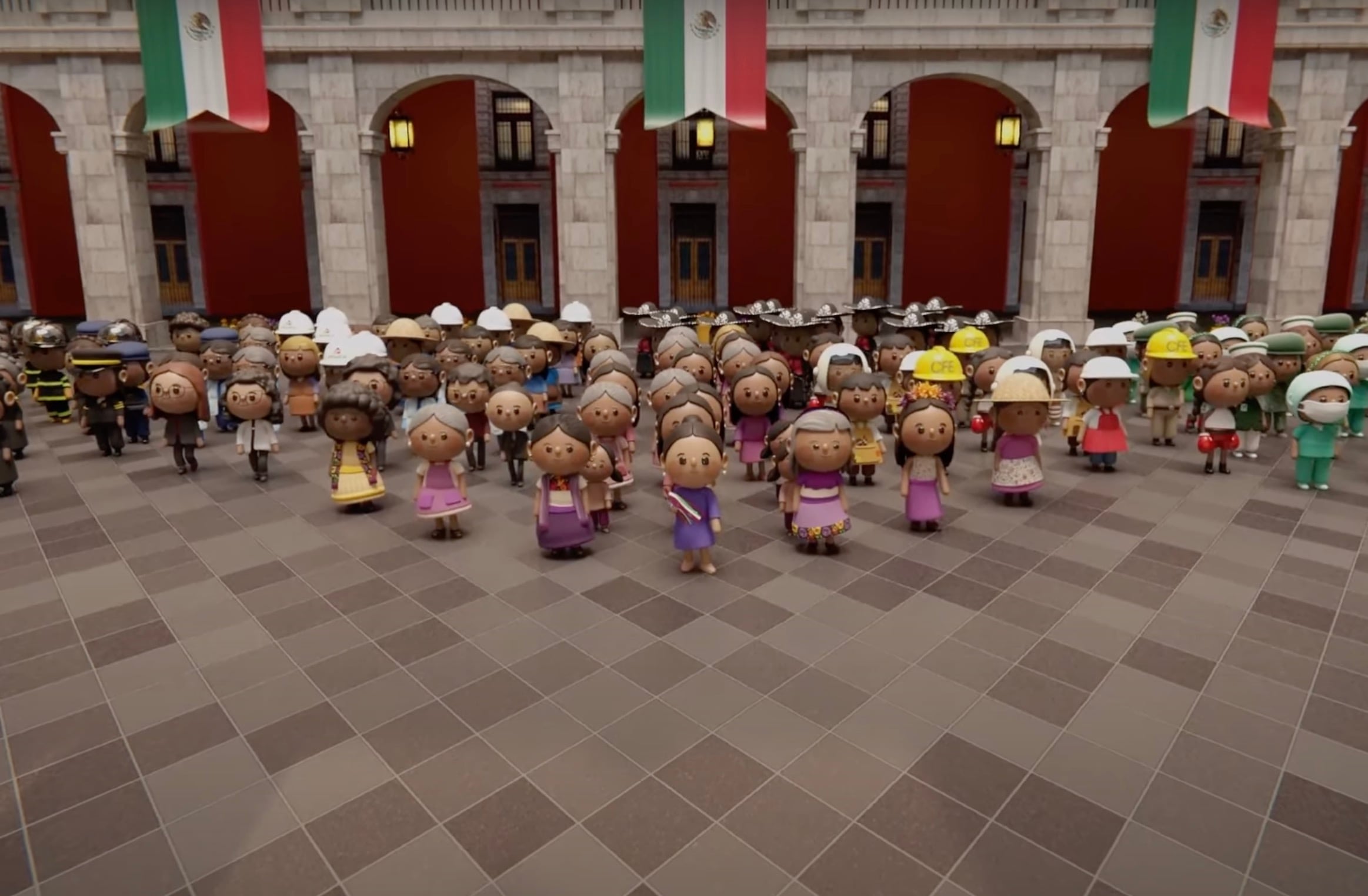 Nuevo intro de mañanera de Claudia Sheinbaum