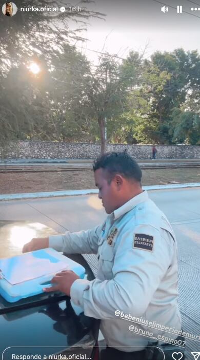 Niurka se burla de policía