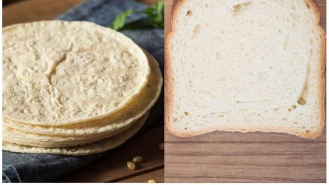 Tortilla vs pan