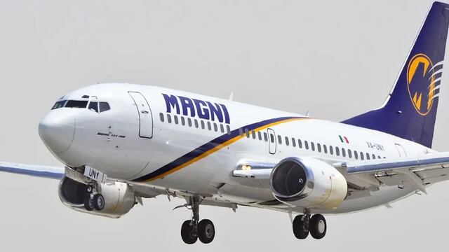 Avión de Magnicharters