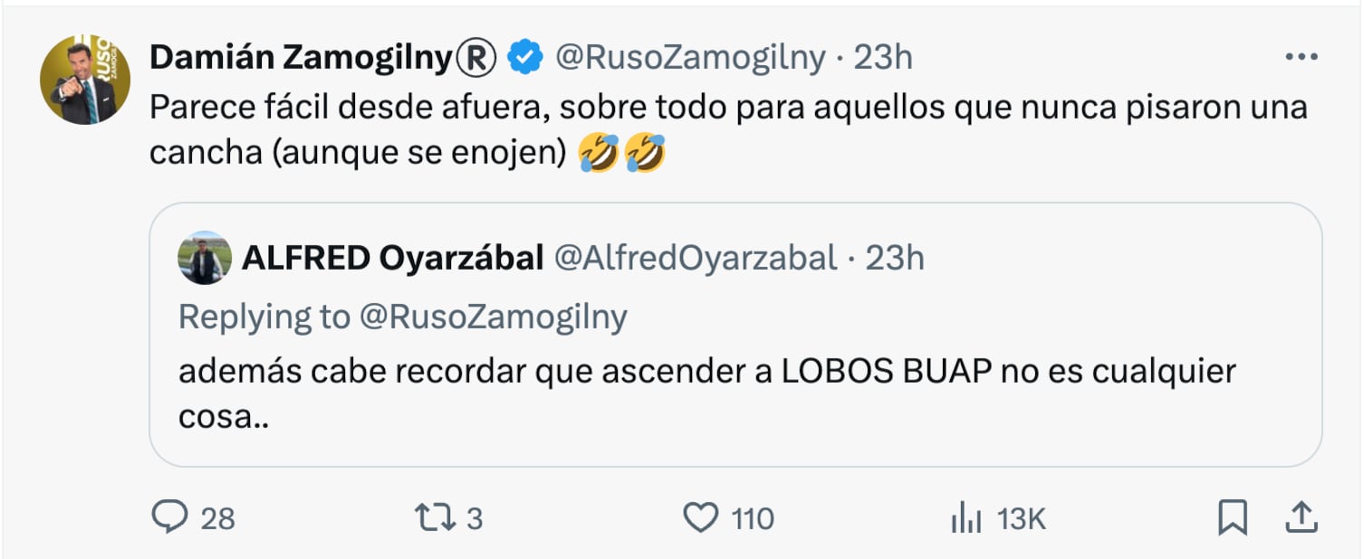 Ruso Zamogilny le manda un “recadito” a David Faitelson.