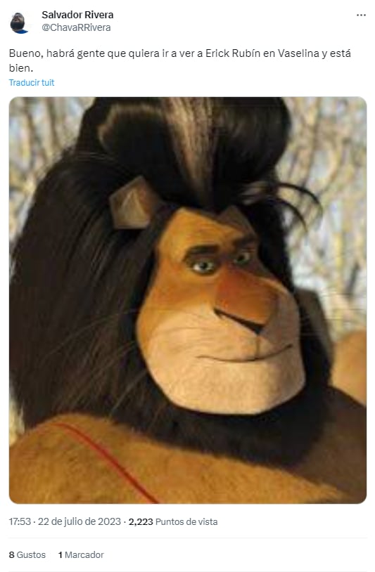 Memes por la peluca de Erik Rubín