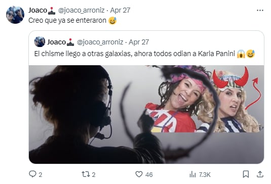 Memes pidiendo a Mafe Walker que traduzca al alienígena chisme de Karla Panini