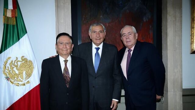 Ignacio Ovalle Fernández, Adán Augusto López y Leonel Cota Montaño