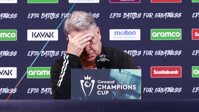 Gerardo Martino, en conferencia de prensa.