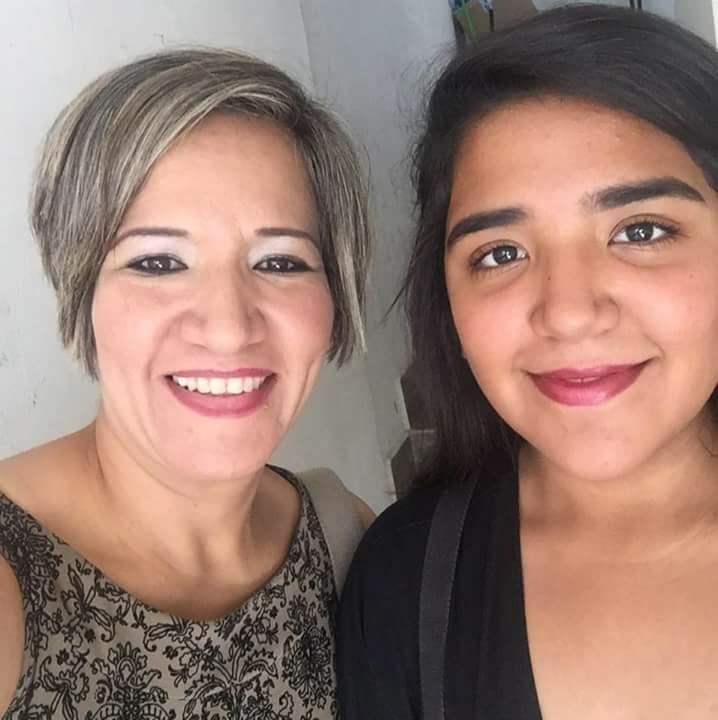 Dany y su mamá.