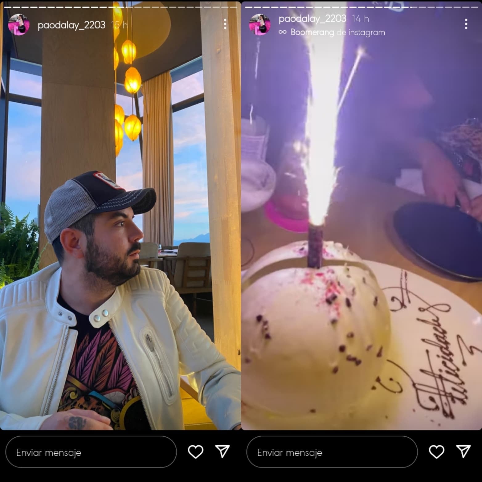 Así celebró José Eduardo Derbez el cumpleaños de su novia Paola Dalay
