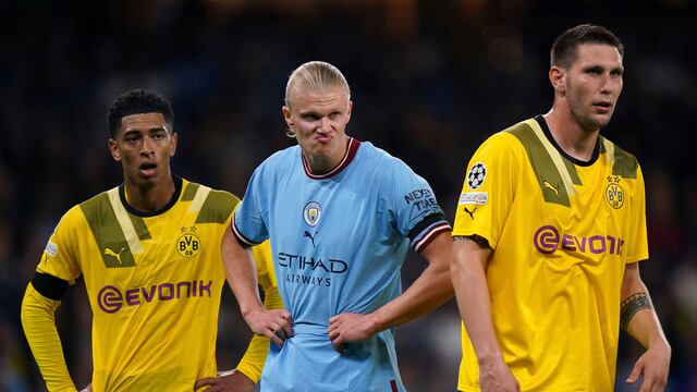 Haaland en la Champions League