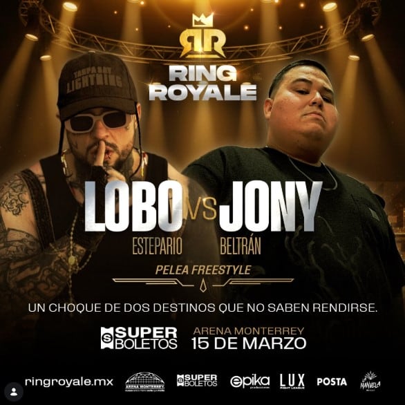 Ring Royale 2026 presenta su lista oficial de combates