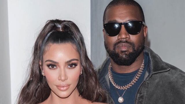 Kanye West y Kim Kardashian